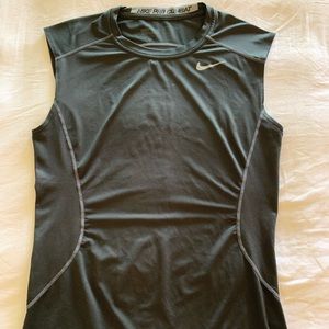 Nike pro combat fitted dri-fit sleeveless shirt